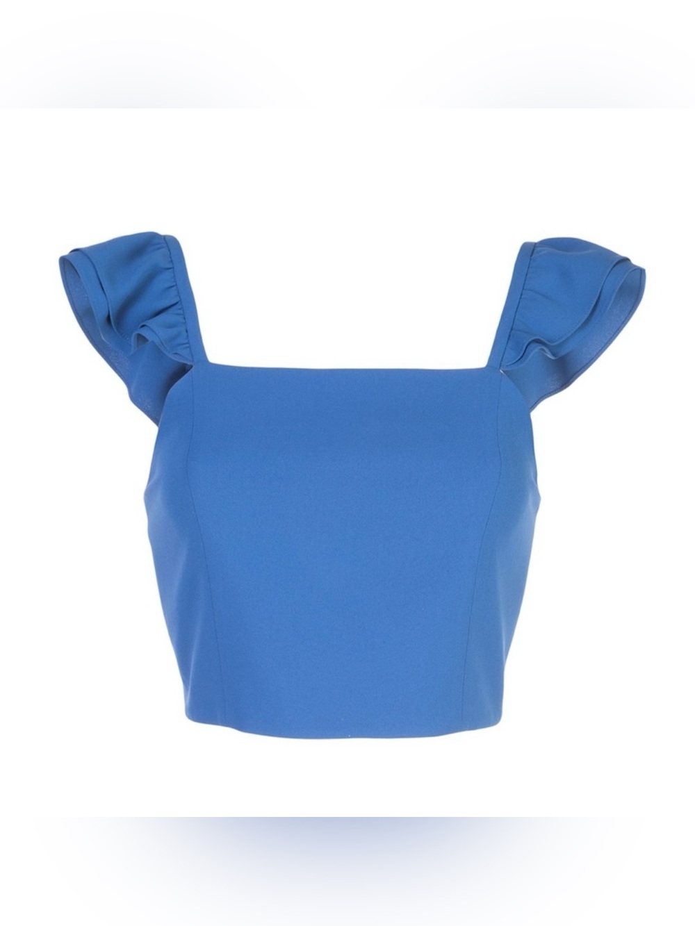 Alice & Olivia celestia ruffle trim top - Picture 2 of 6